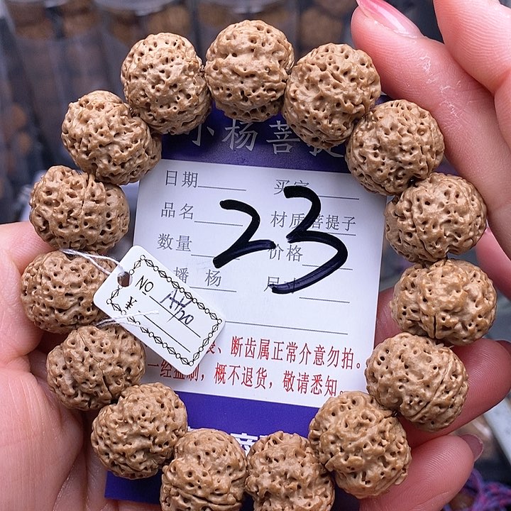 金刚菩提手串20玉碟蜂王