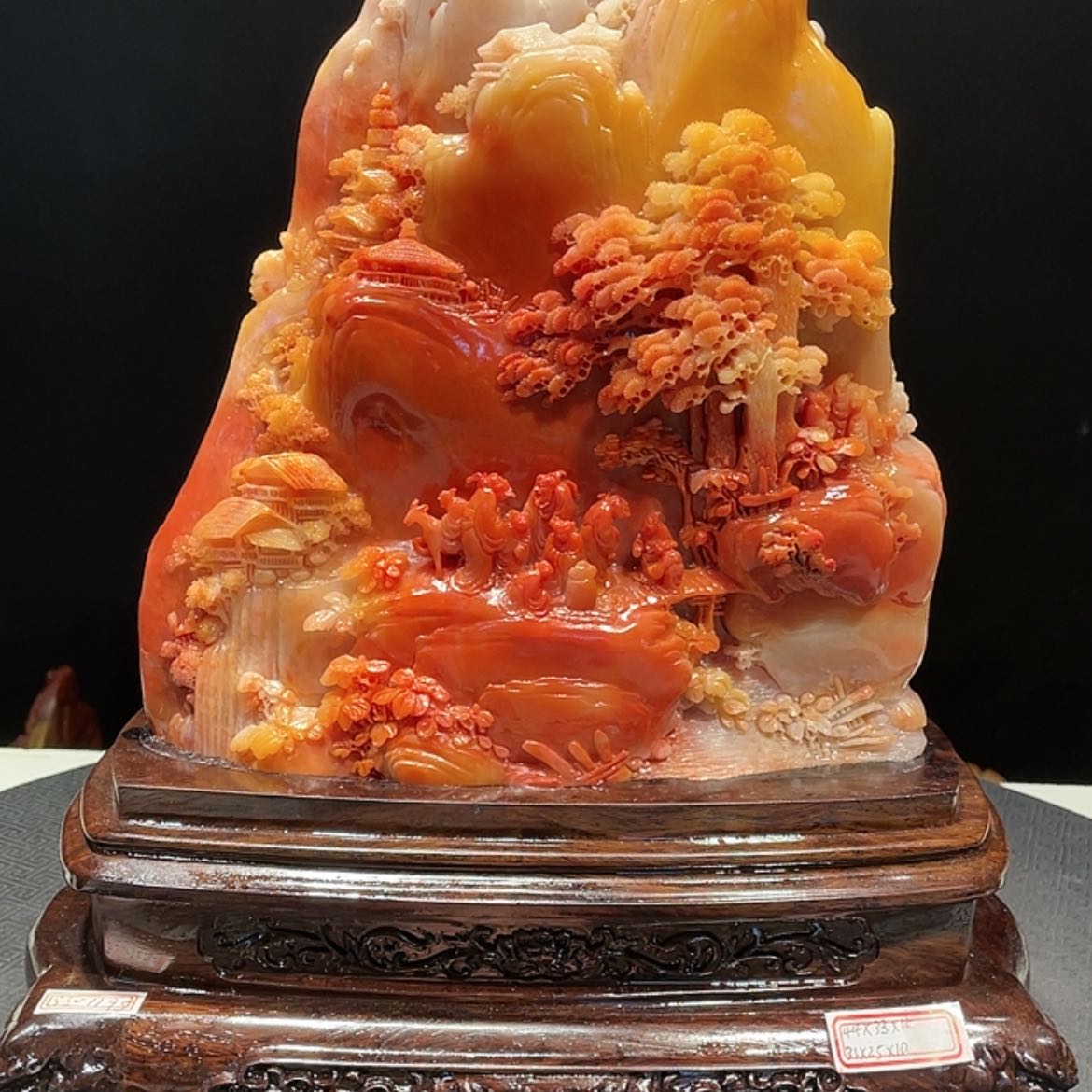 【闪购商品】寿山石三*哥山水风光