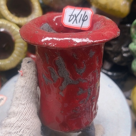 粗陶花盆手工花盆制作