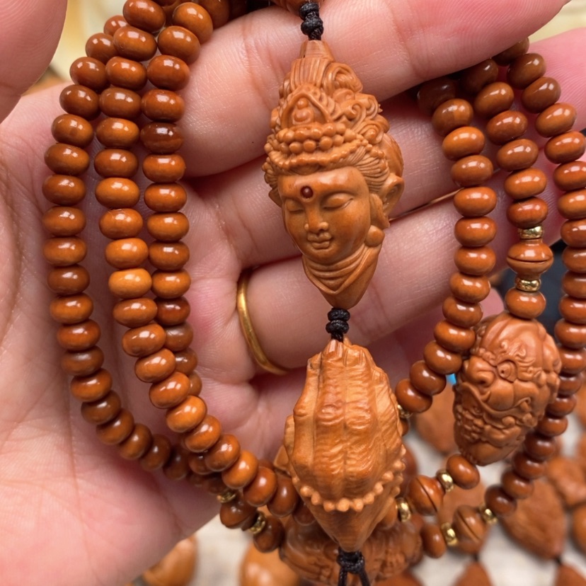 【闪购商品】橄榄核吊坠孤*橄榄手工雕刻工艺