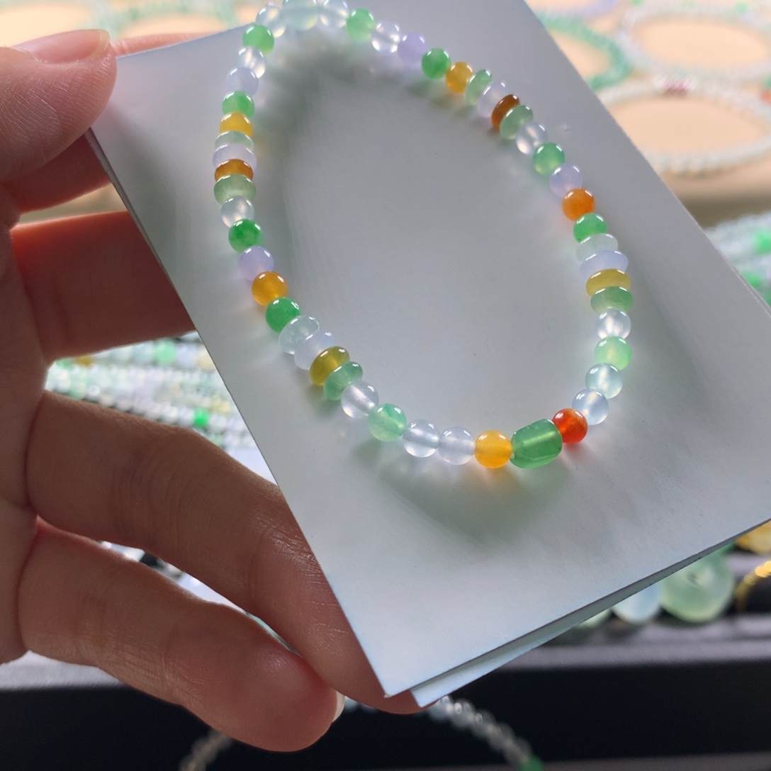 定制翡翠未镶嵌天然缅甸翡翠多宝不退不换