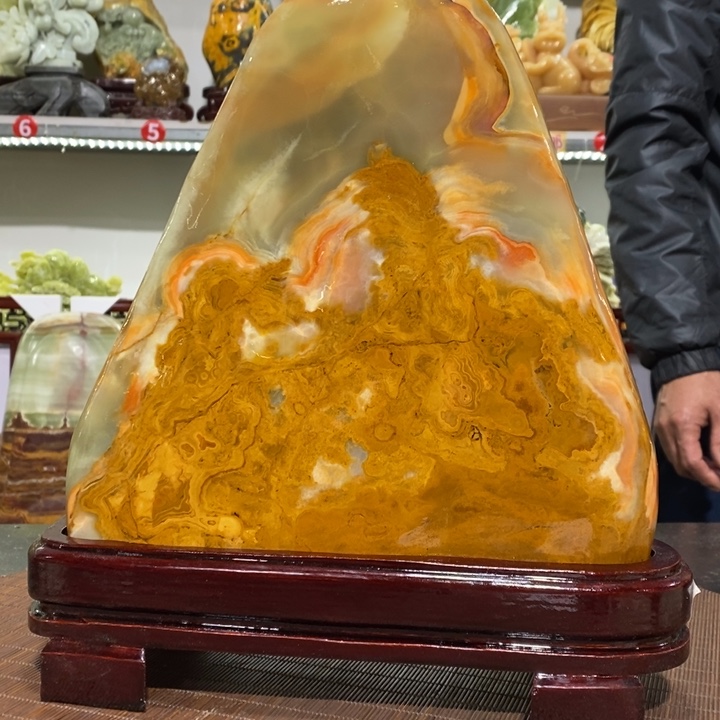 石材搀*家居摆件 奇石摆件