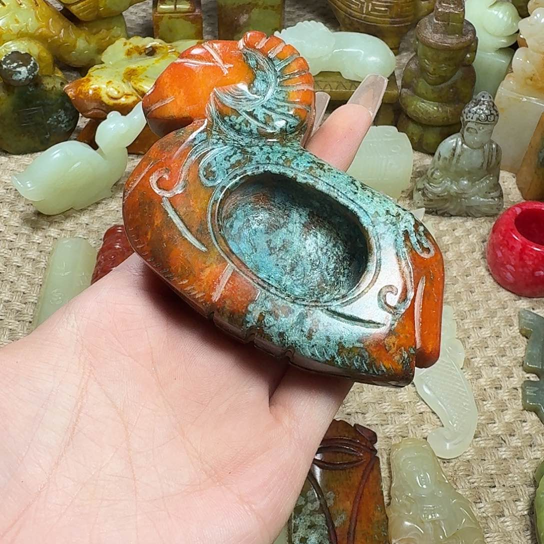 白玉菩提吊坠挂件