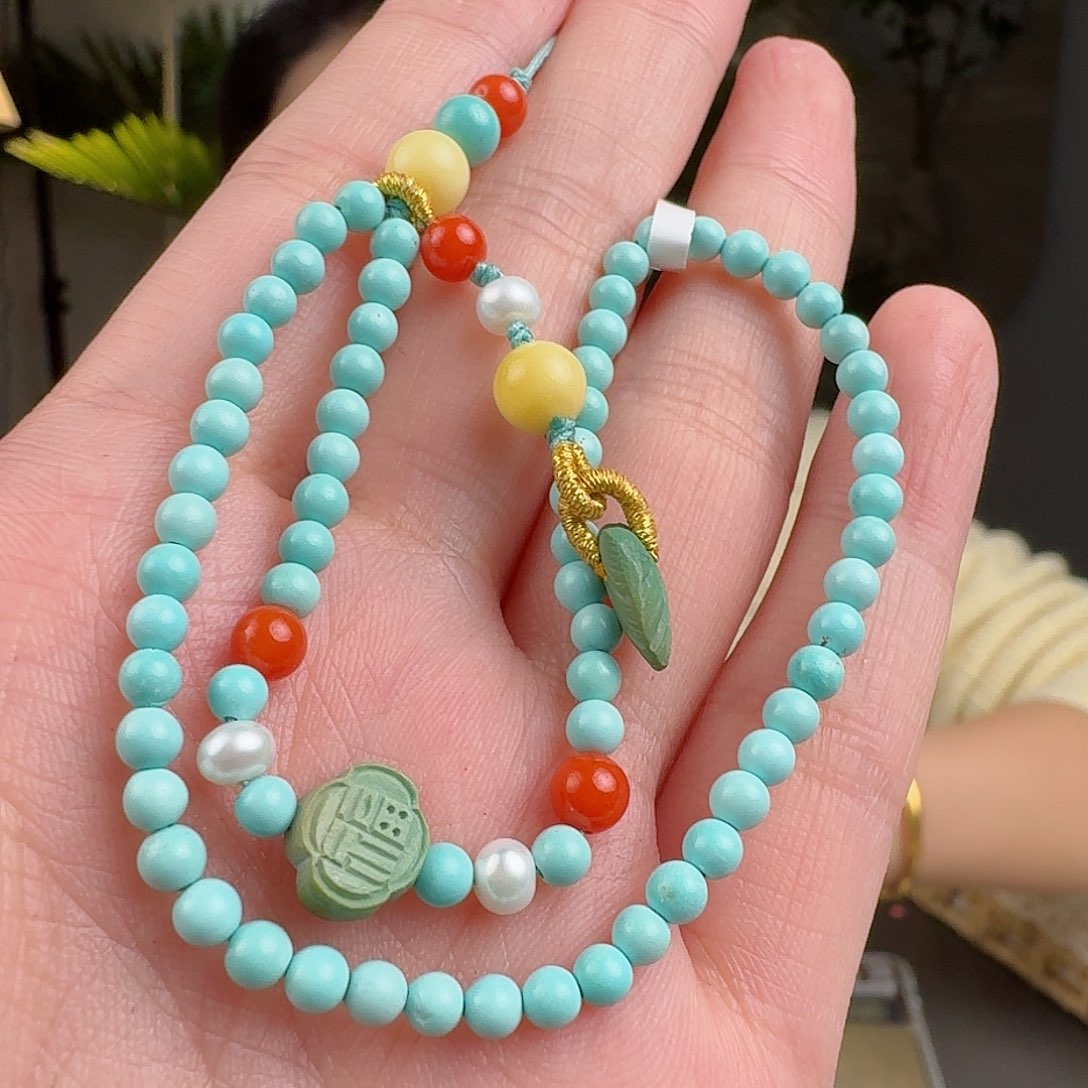 绿松石珠宝奇石未镶嵌