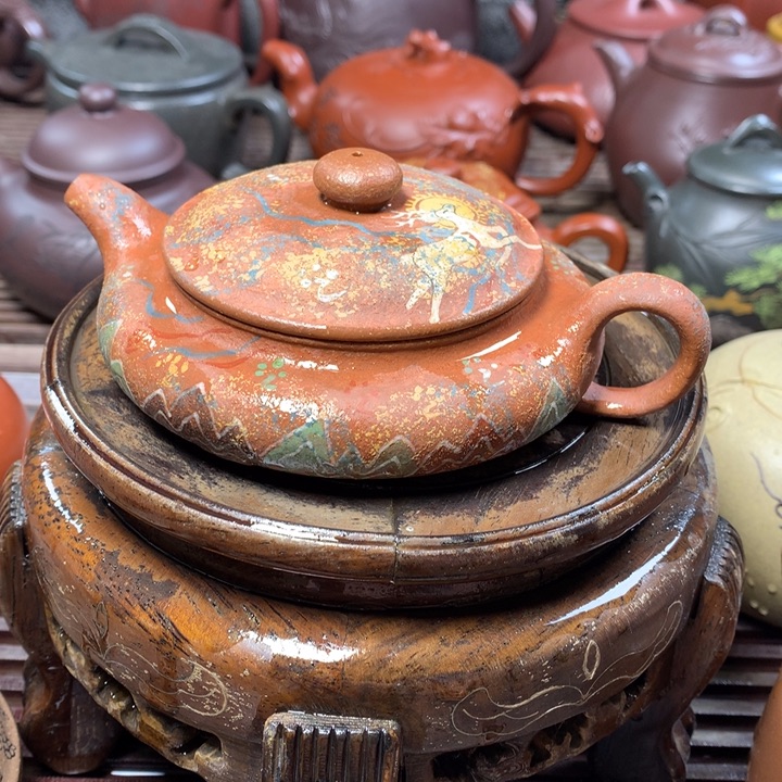 紫砂茶壶原矿手工7