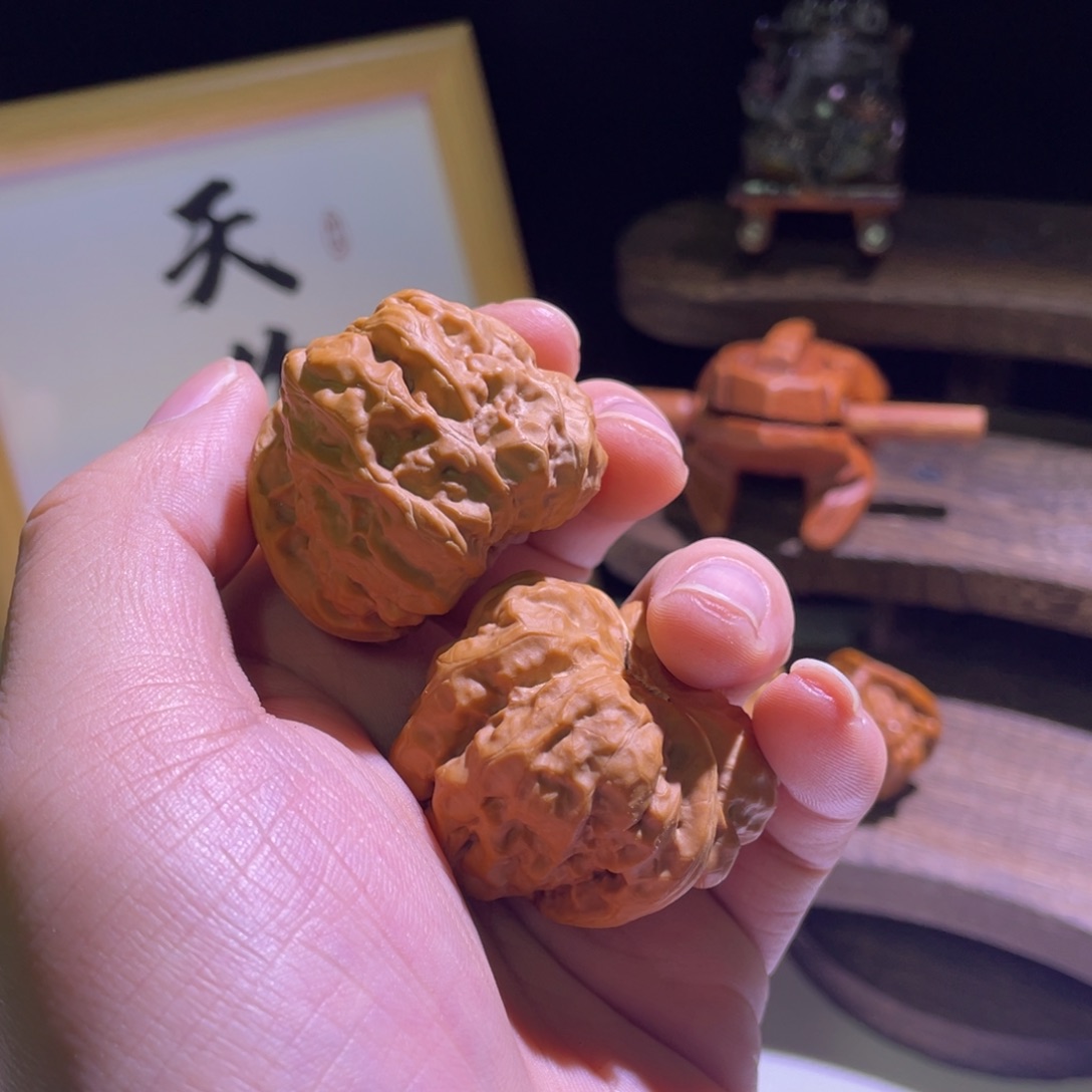 ****e吊坠文玩核桃蛤蟆