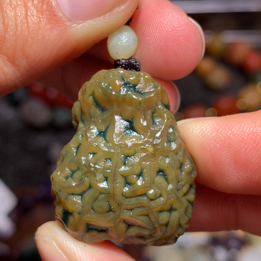 未镶嵌玛瑙/玉髓珠宝半成品