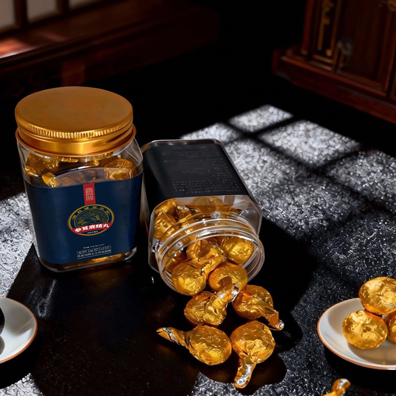 【大飞专属】国药健业宫毓粹长乐无极参茸鹿精丸甄选原料男21丸/瓶