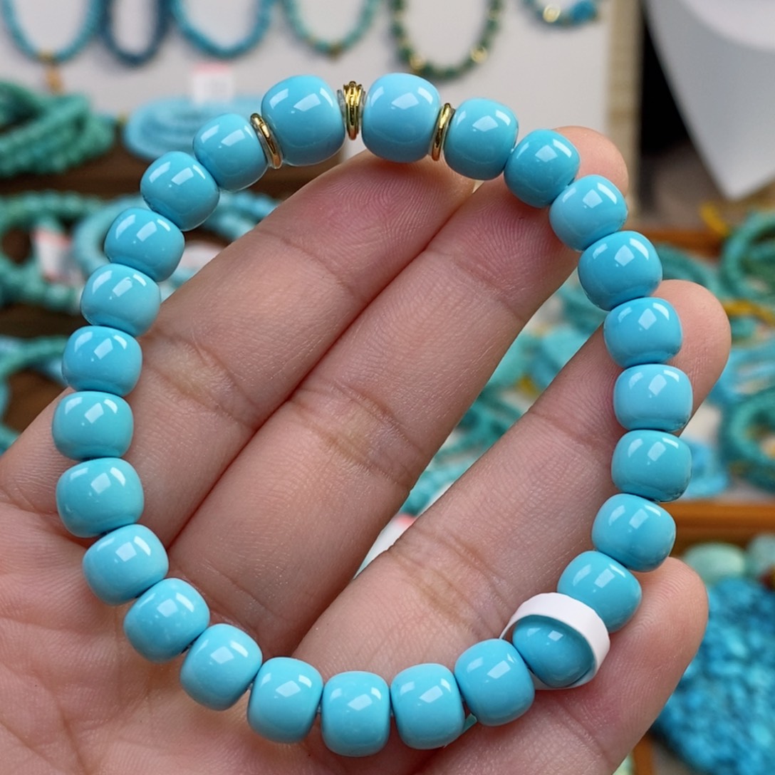 未镶嵌绿松石手串