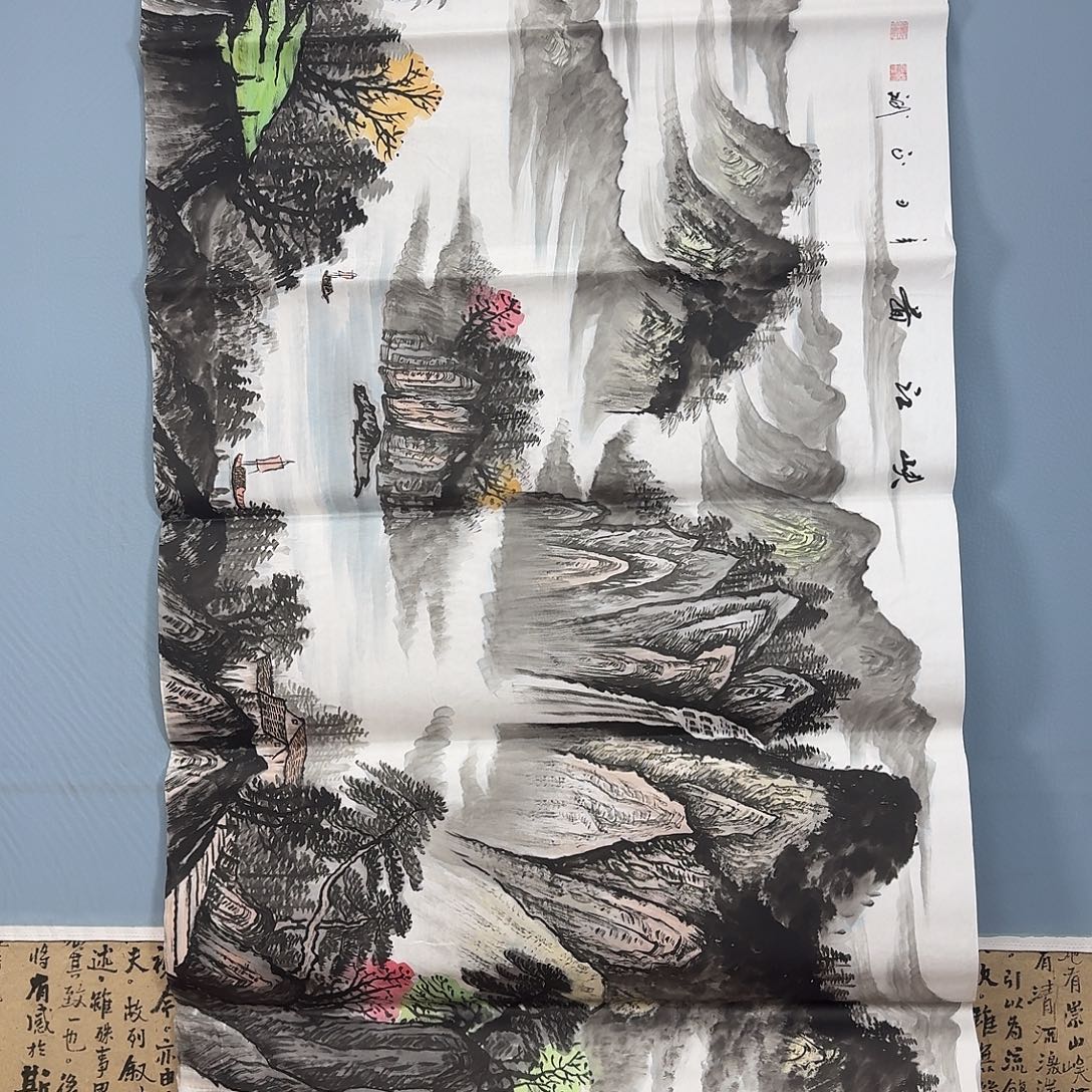 国画1982 牡丹一如您的脸颊