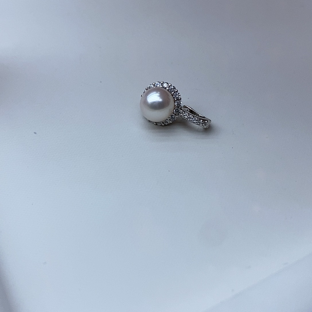 海水珍珠颈饰银S925镶嵌