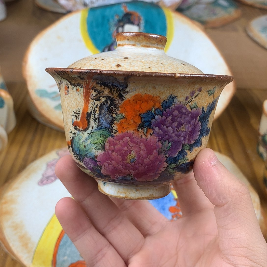 骑***哥杯景德镇陶瓷手作