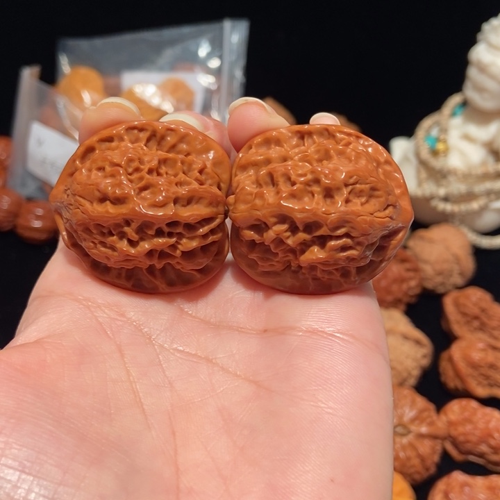 文玩核桃把件36野蛇353