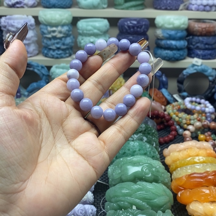 未镶嵌手镯石英岩玉