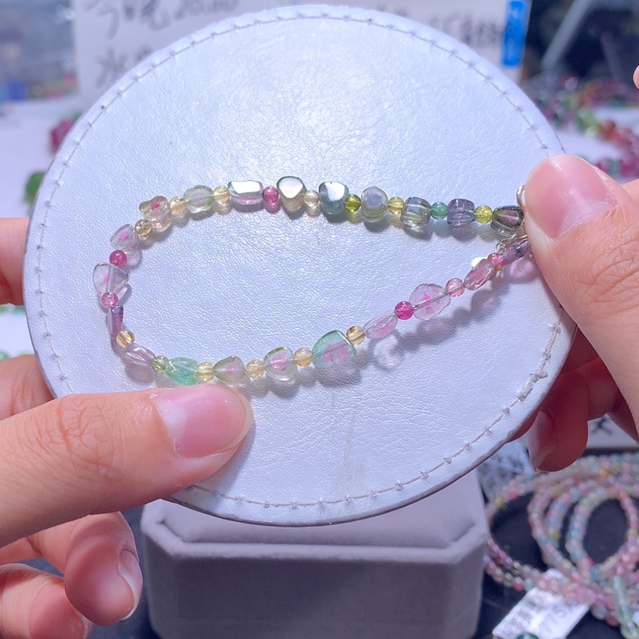【闪购商品】未镶嵌手链碧玺5m