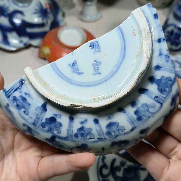 摆件瓷片瓷片瓷片瓷片瓷片