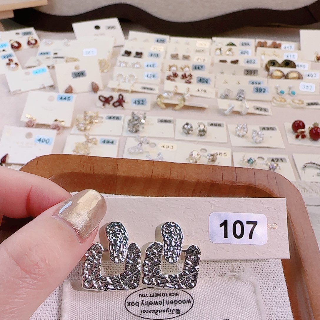 仿珍珠铜合金锡合金纯铜耳钉