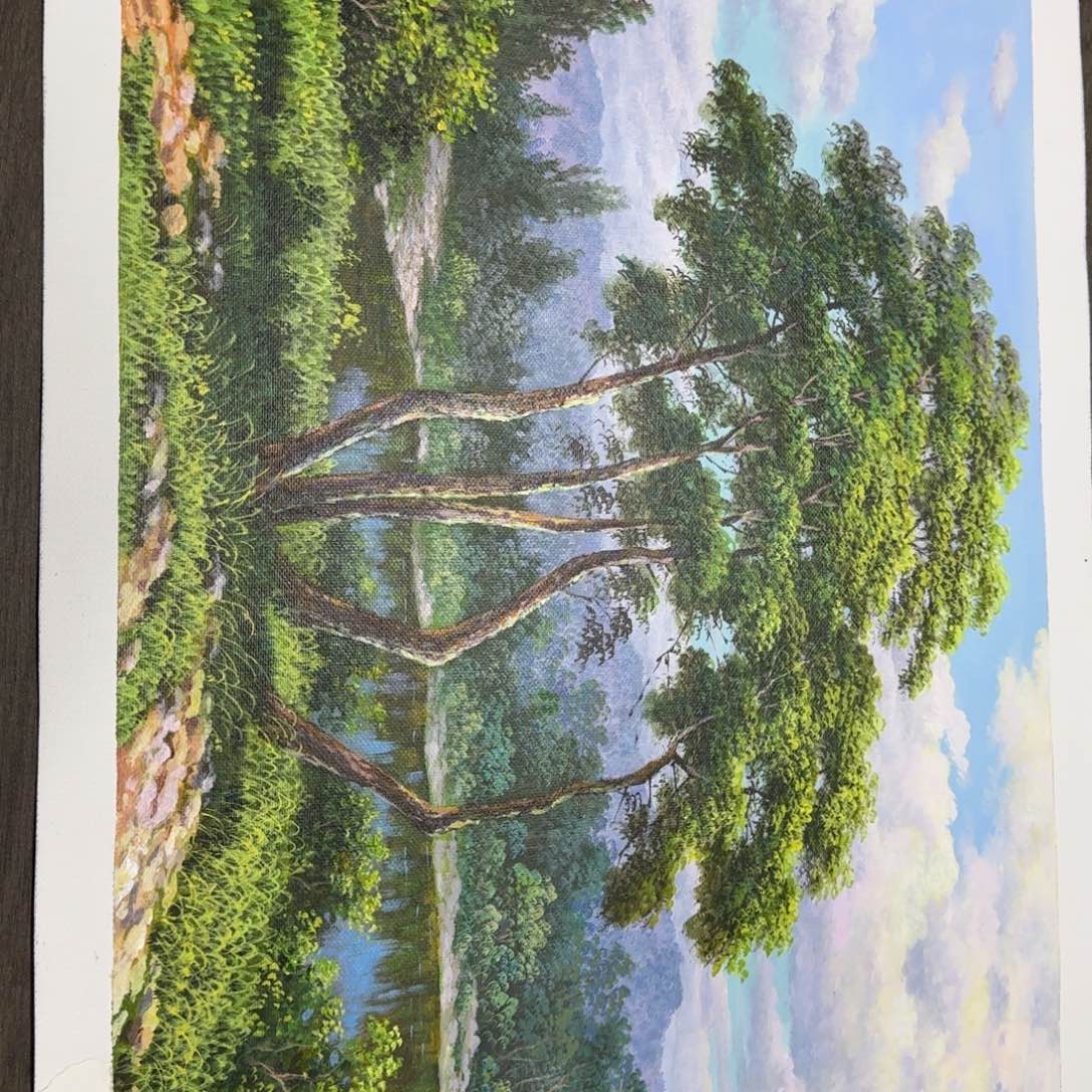 油画好的我真的是太