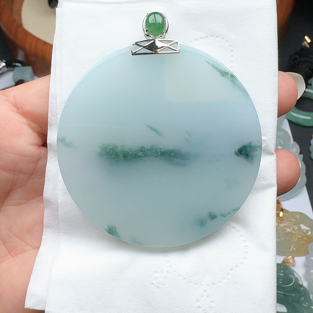 翡翠颈饰未镶嵌y*翡翠