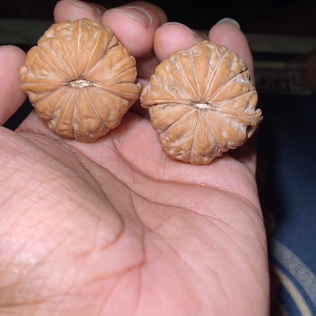 最***皮文玩核桃吊坠38全品南瓜墩