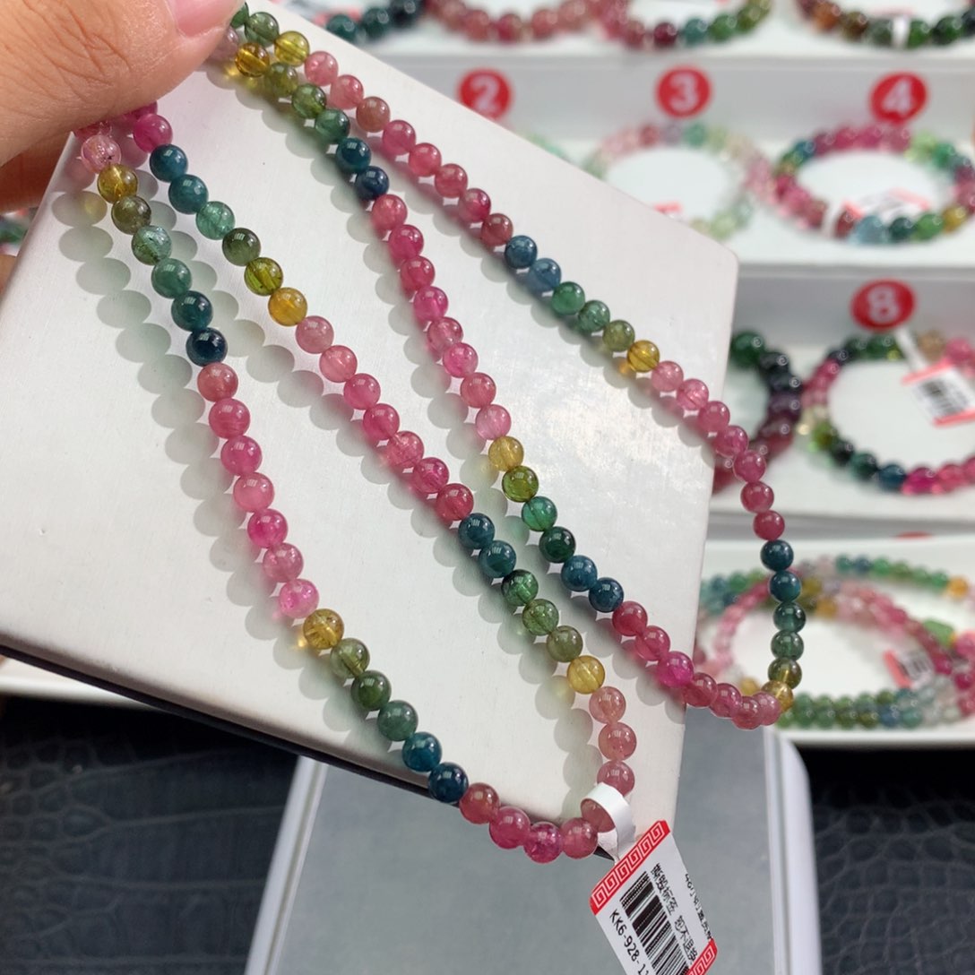 手链未镶嵌碧玺    4.8mm