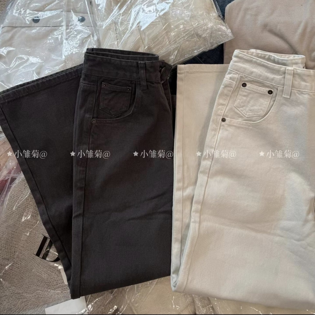 韩国正品 牛仔裤 联系店铺客服购买