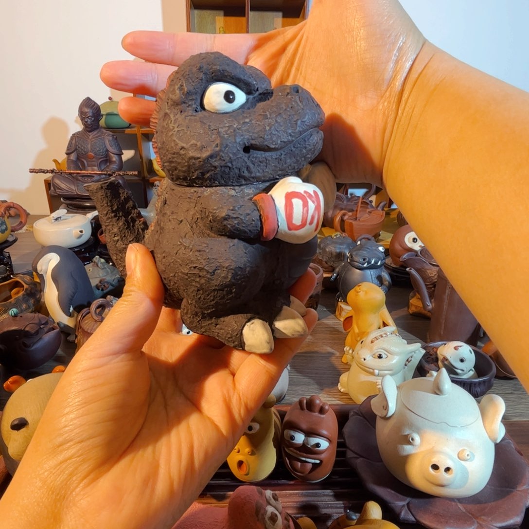 紫砂茶壶纯手工制作过程非常吧