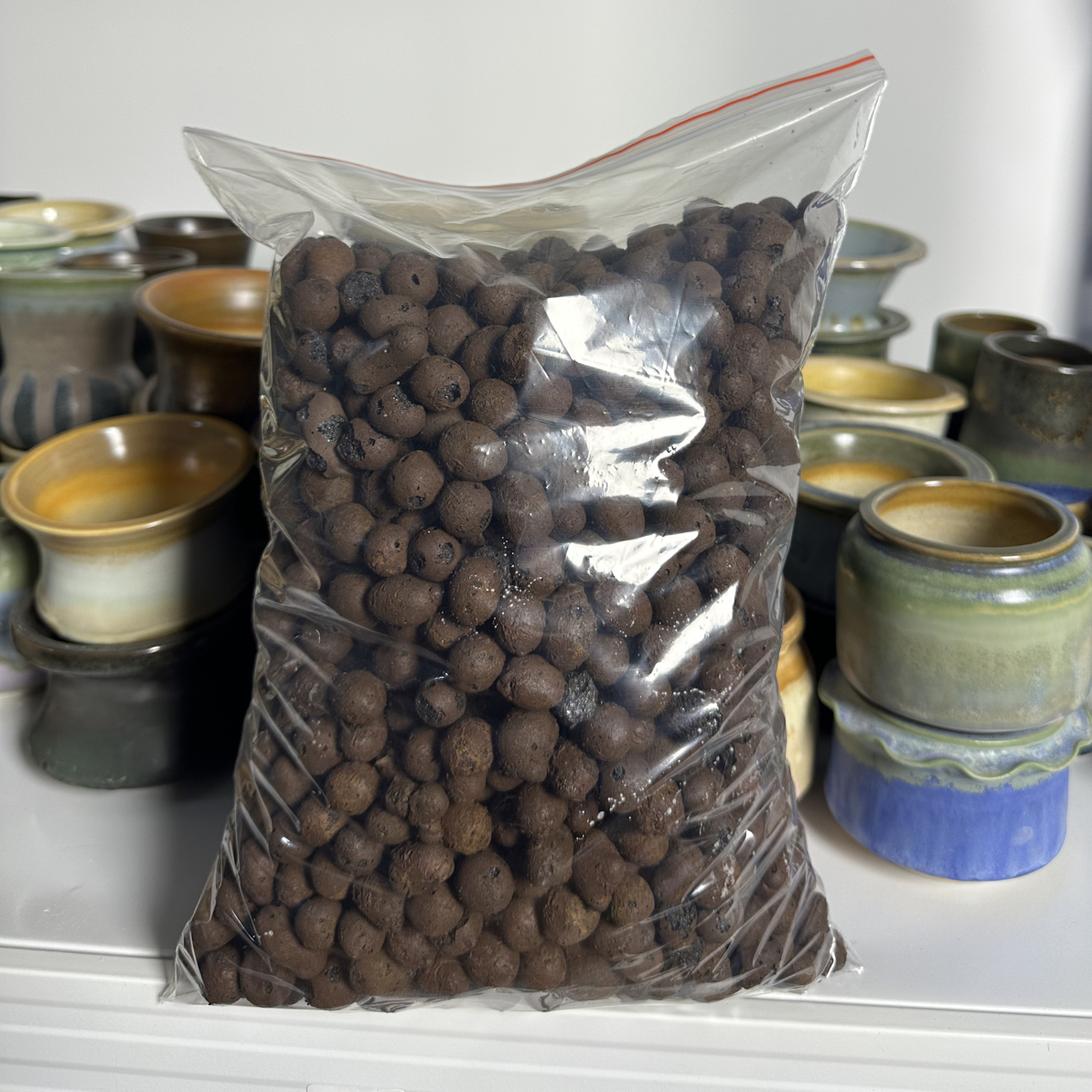 养花陶粒球花盆垫底透气水培营养颗粒用于多肉种植铺面