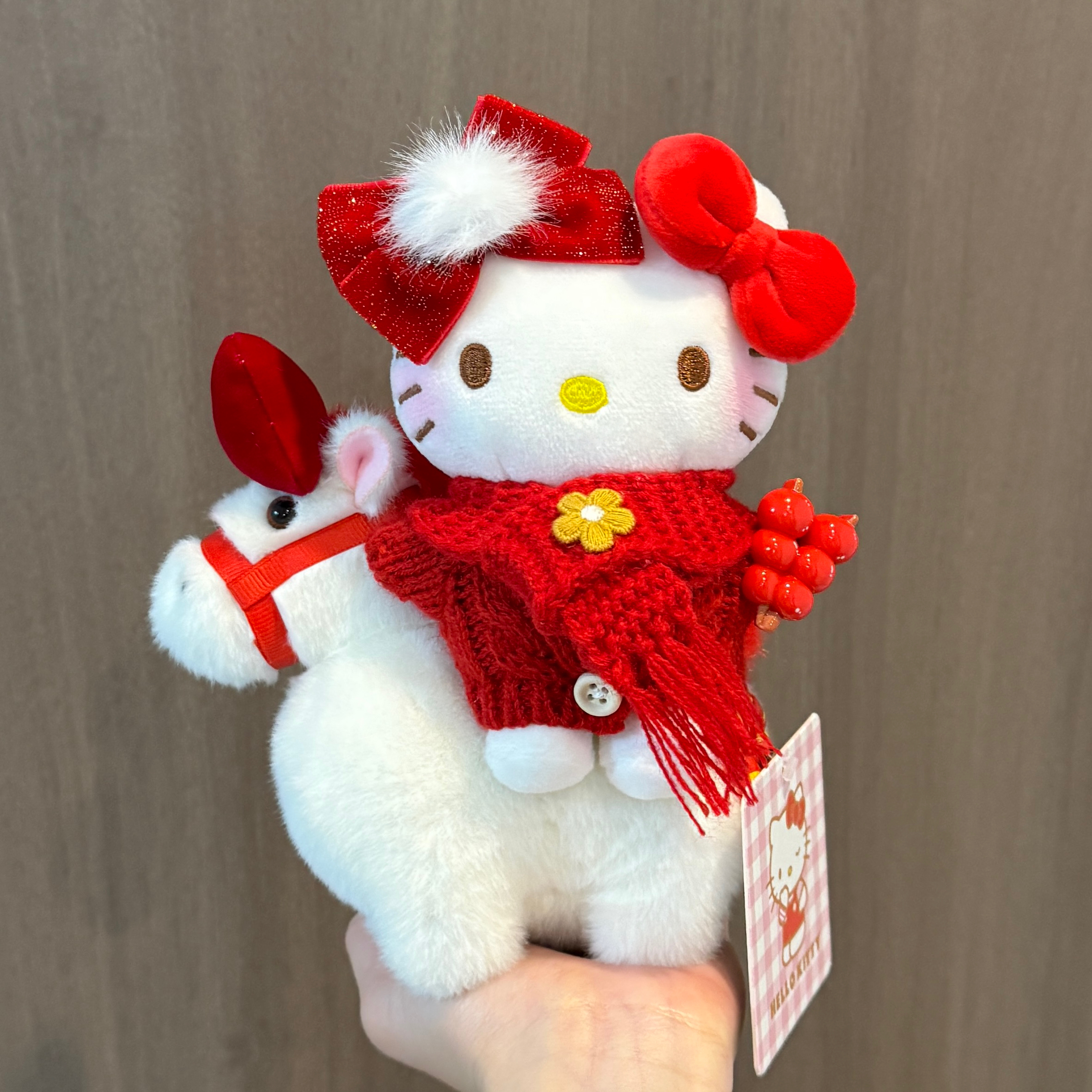正版hellokitty马年限定kt三丽鸥kt包包挂件书包送人生日礼物女