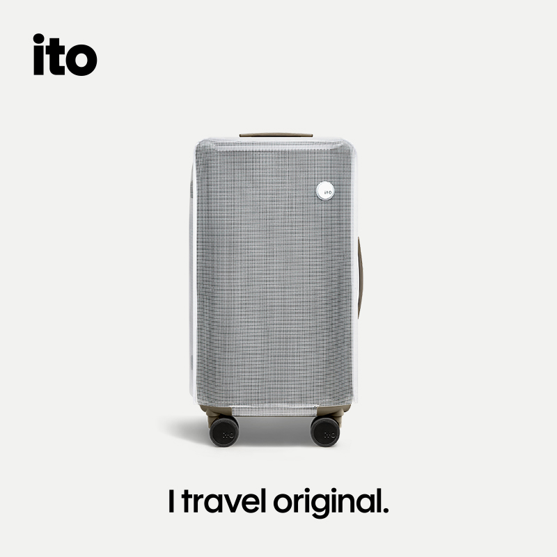 ITOPVC夹网布行李箱套 耐用加厚托运防尘旅行箱罩保护袋保护罩