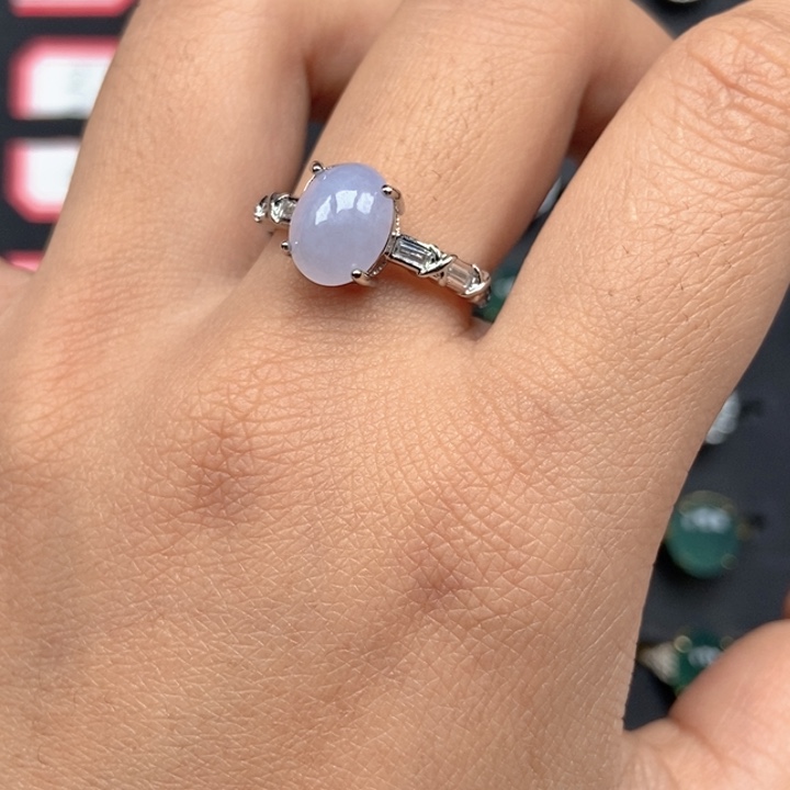 翡翠未镶嵌戒指戒指