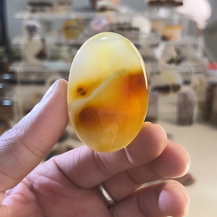 玛瑙/玉髓吊坠(不含链)未镶嵌