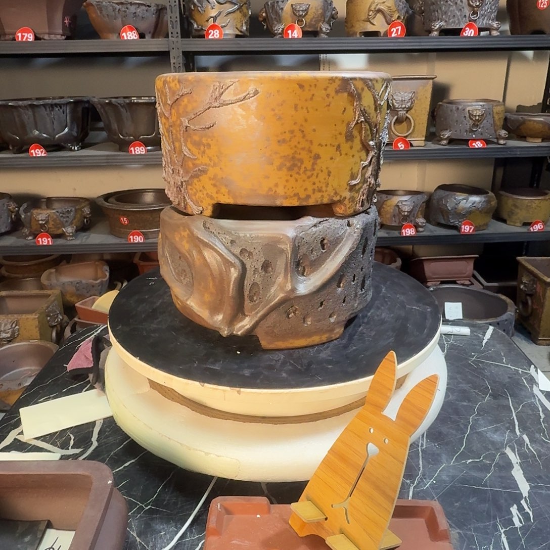 9***吴紫砂花盆紫砂花盆