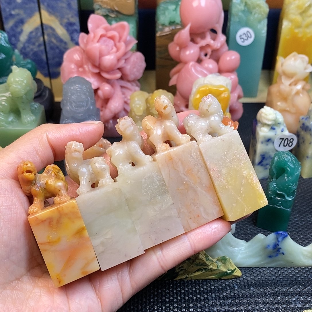 老挝石篆刻作品展