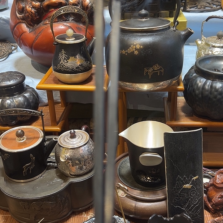 铁中古工艺品摆件