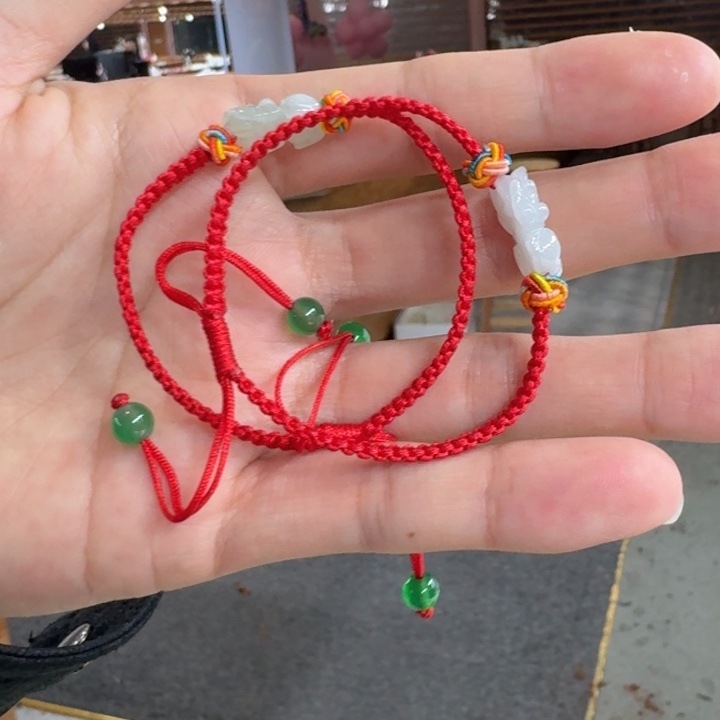 翡翠手链未镶嵌纯天然缅甸翡翠A货买断多样性发一