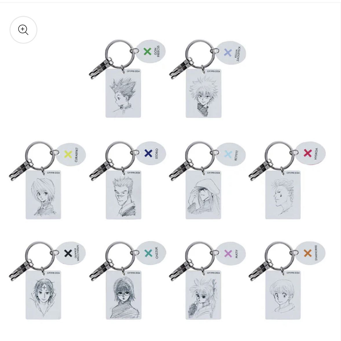 全职猎人js原画挂件【盲盒代拆】