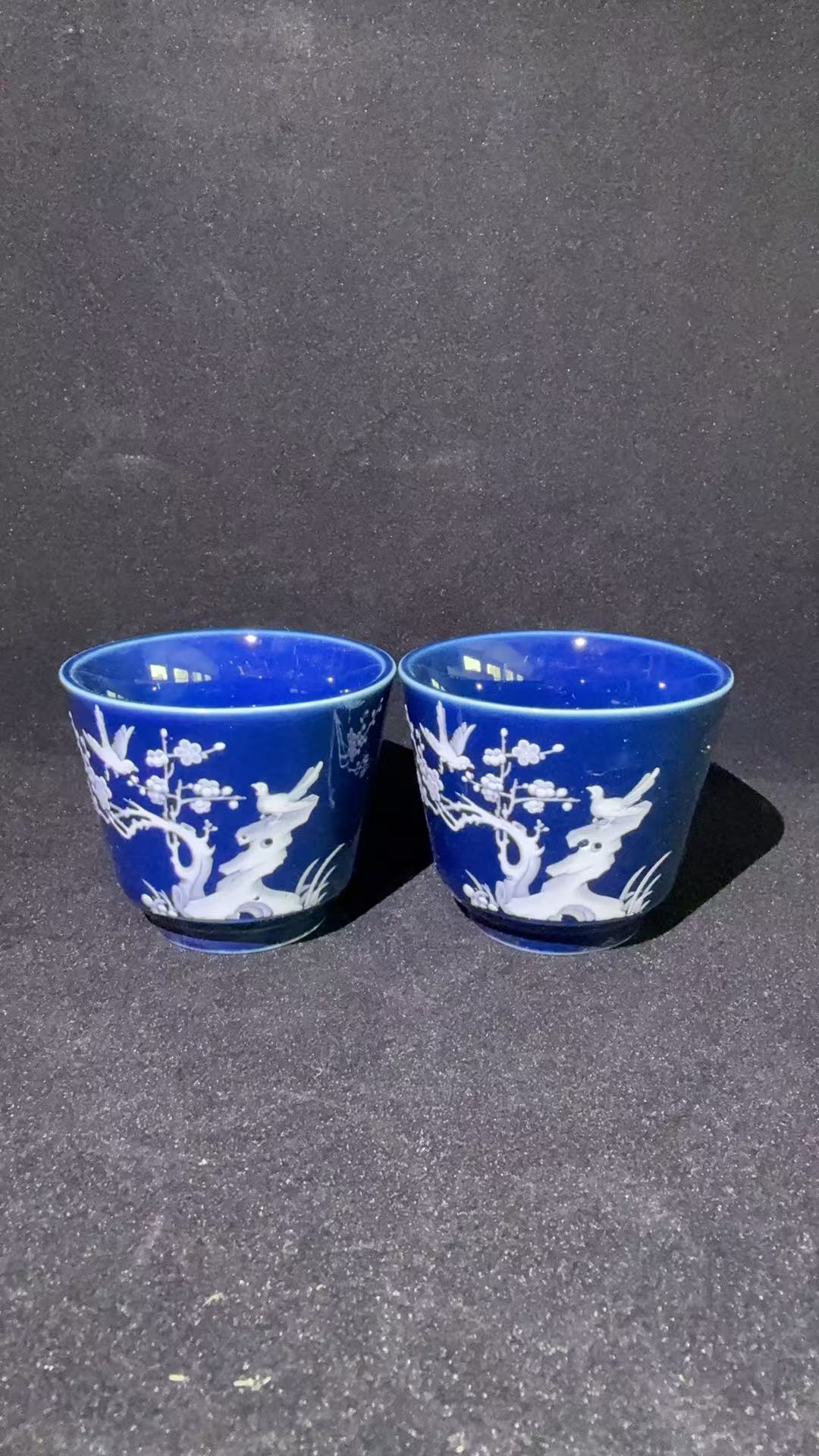 B212景德镇制陶瓷主人杯一对