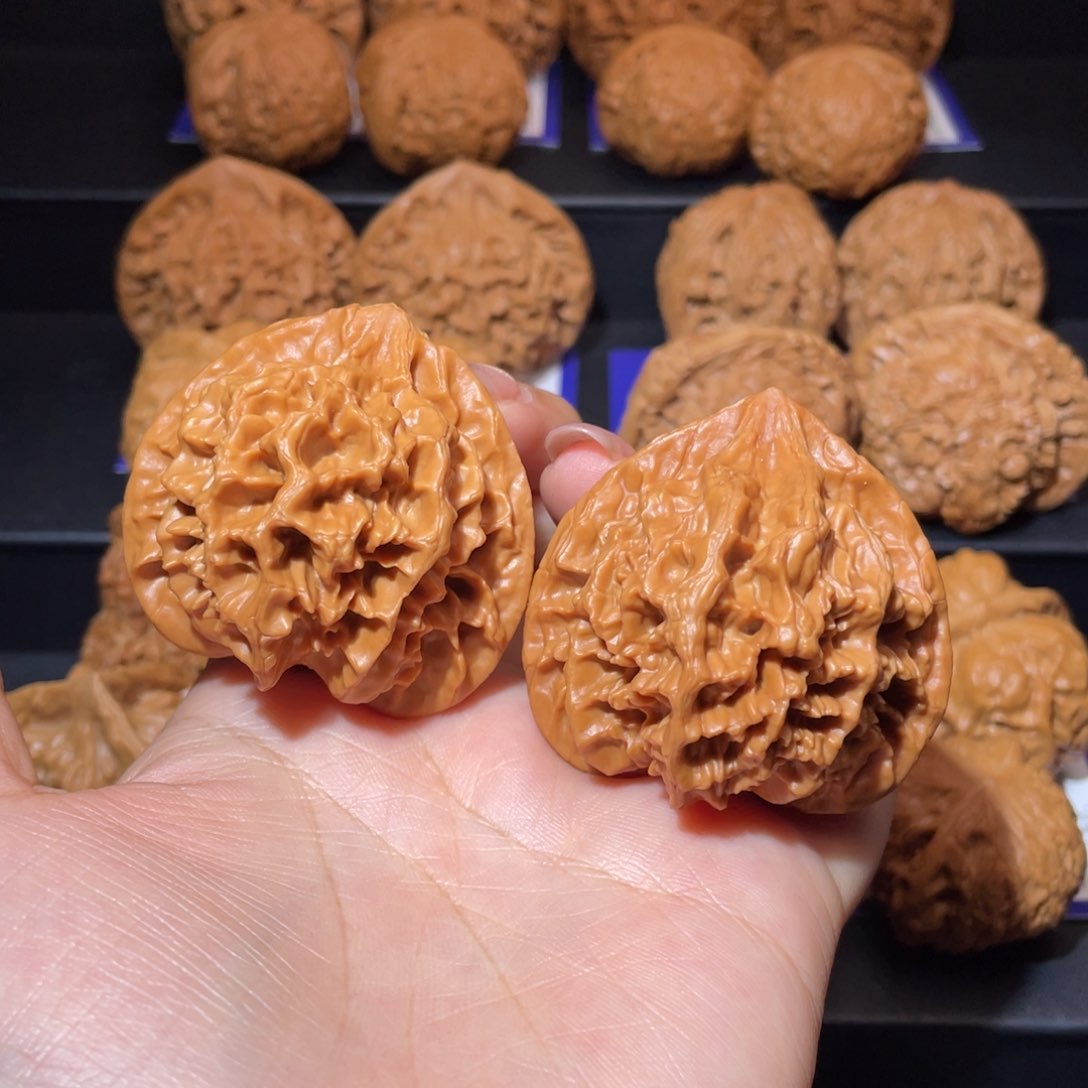 文玩核桃把件财**进50帝王全品