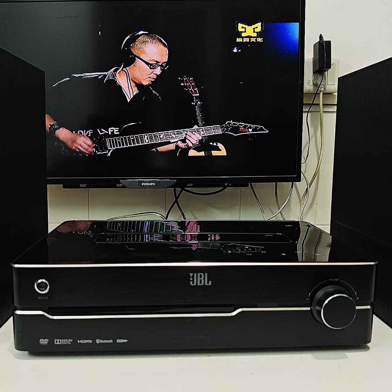 99新 JBL MS712 迷你音响 CD播放机 蓝牙HIFI音响音箱组合套装