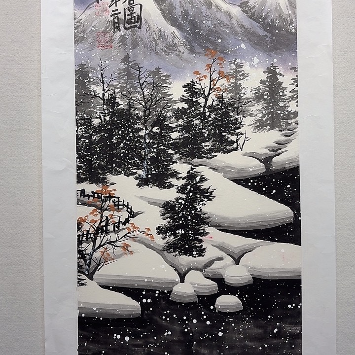 国画姜国华国画作品