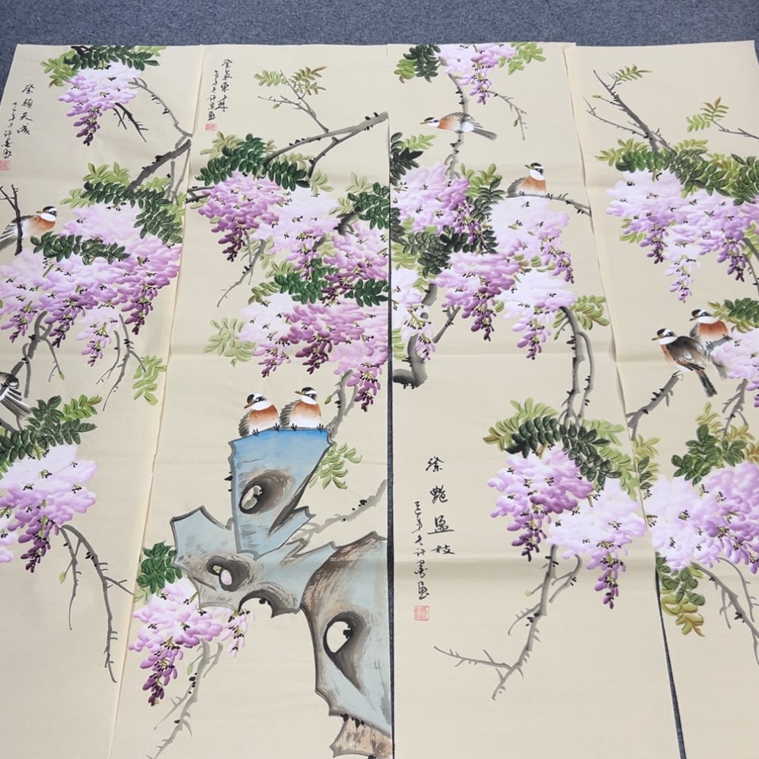 国画国画纯手绘作品