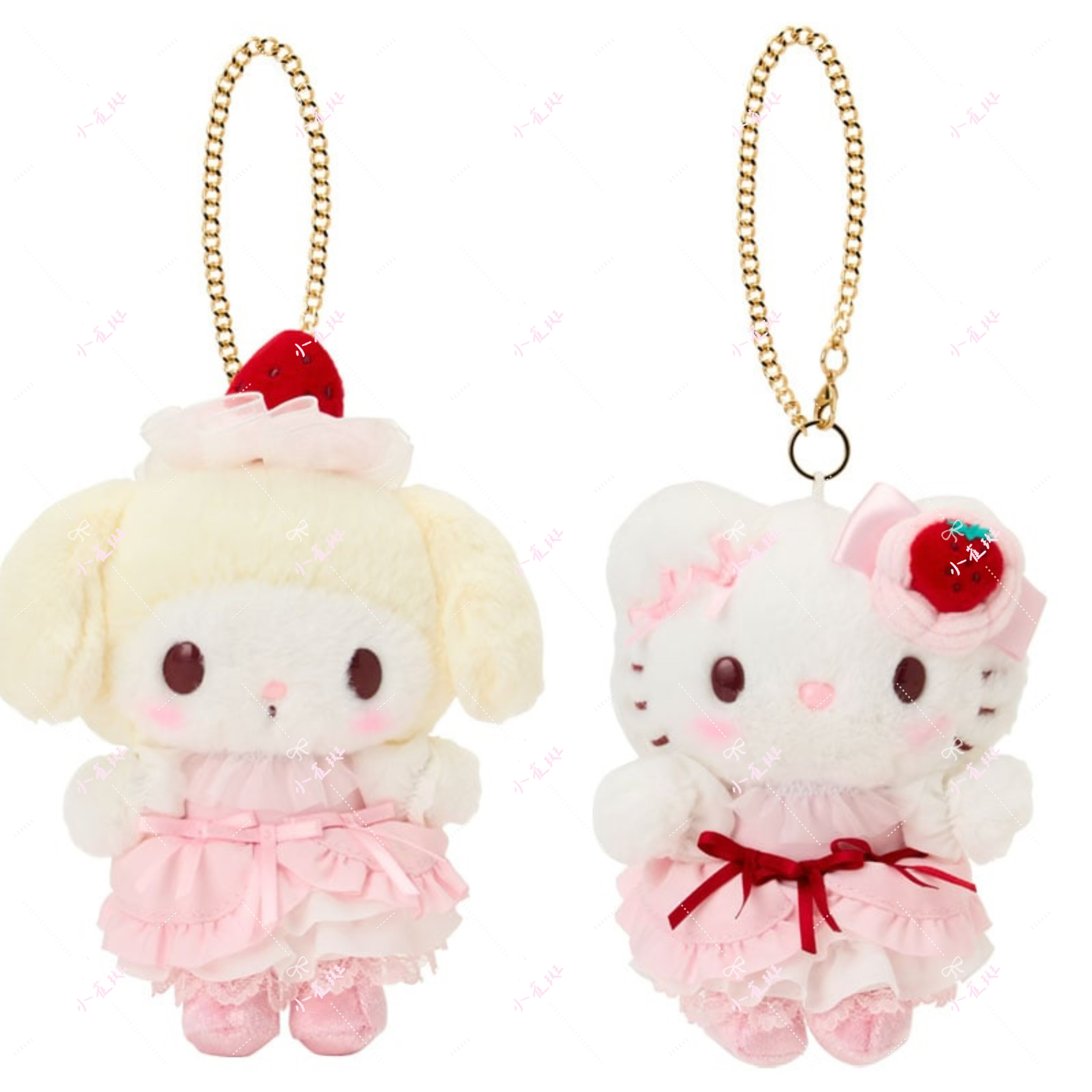 Sanrio三丽鸥草莓二代毛绒挂件