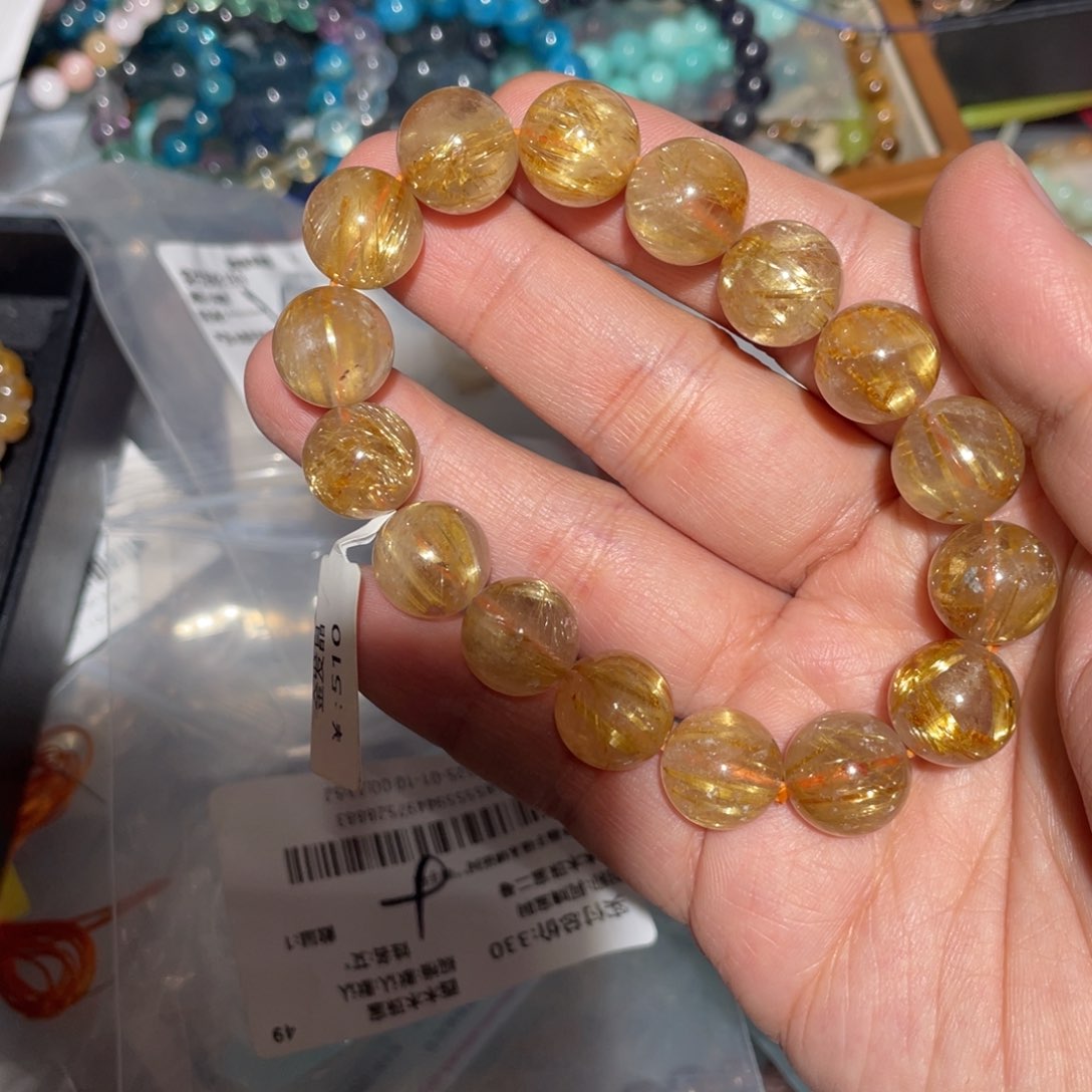 水晶手链未镶嵌糖****手链