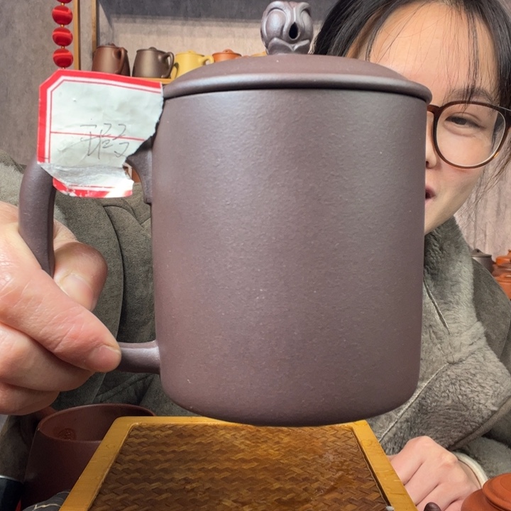 茶杯紫砂原矿紫砂杯