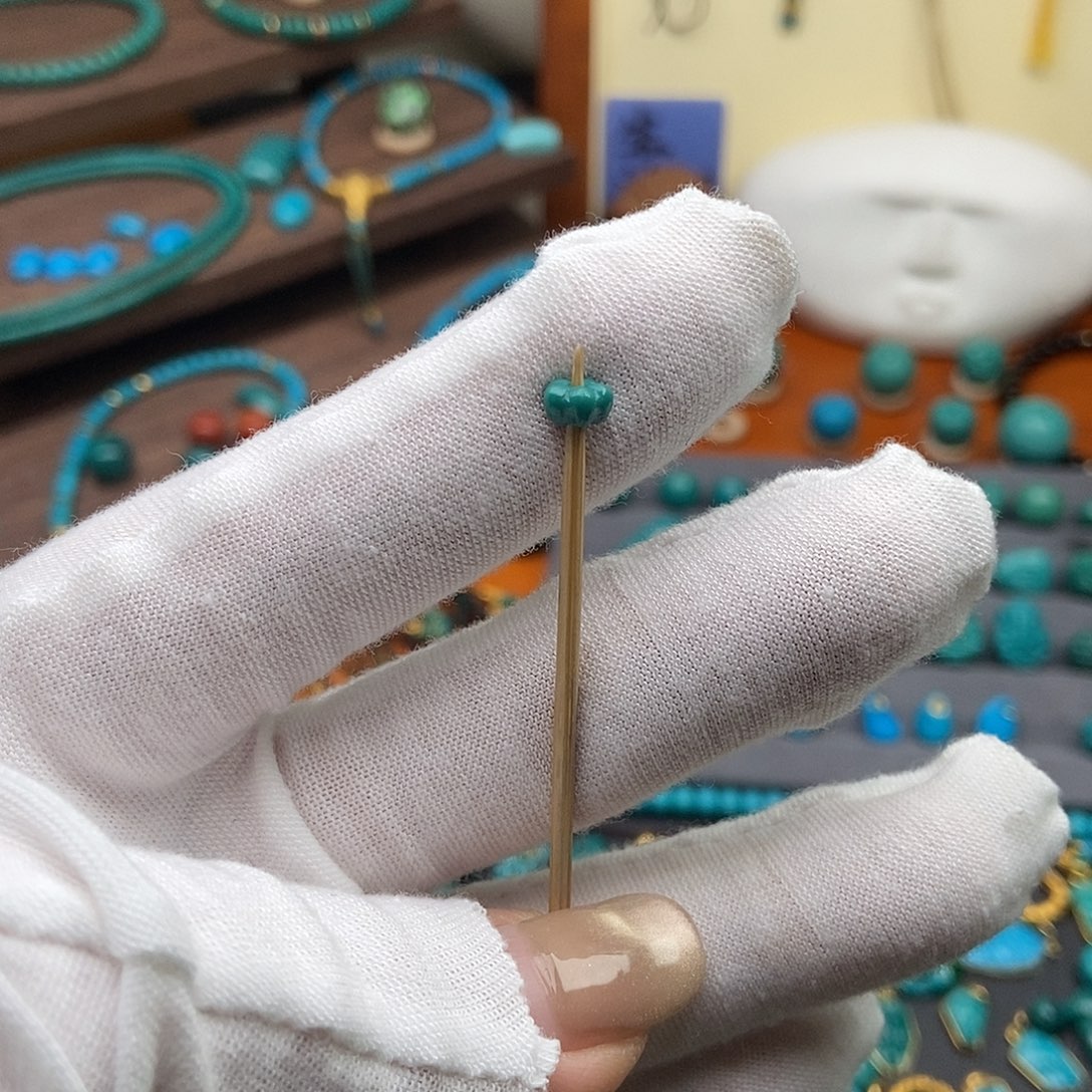 绿松石未镶嵌绿松石配饰h