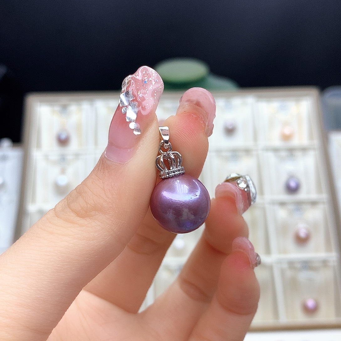 淡水珍珠颈饰合金