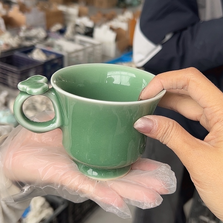 小米茶器龙泉青瓷