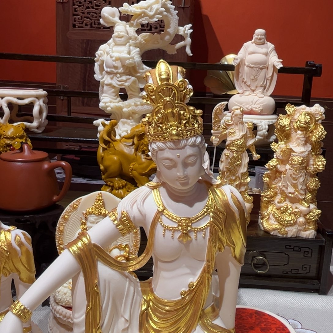 陶30公分观自在观音