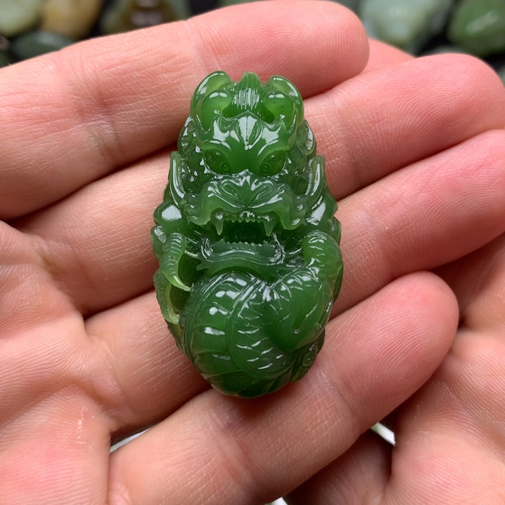 和田玉挂件未镶嵌